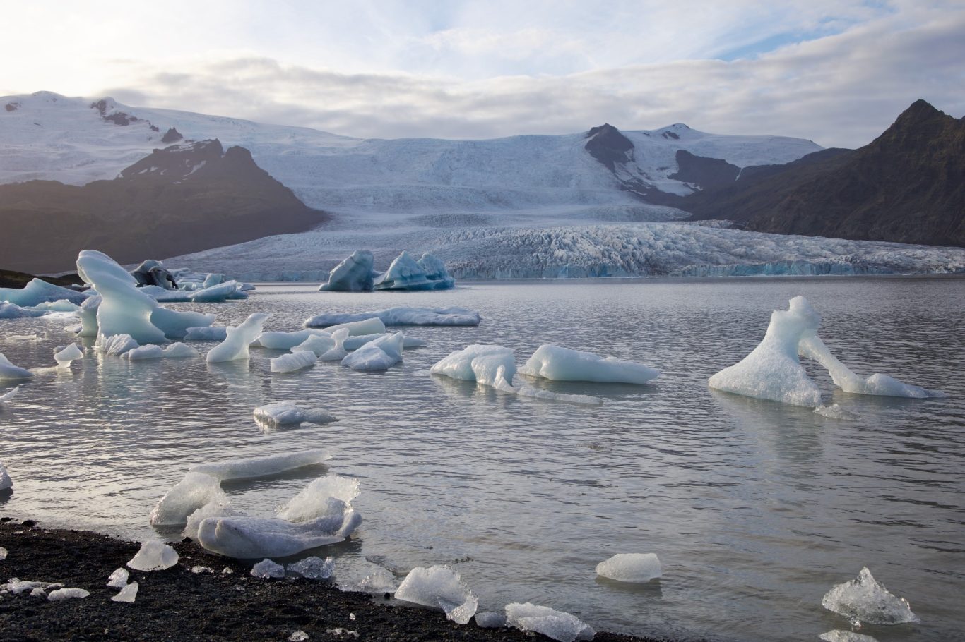Abendstimmung am Fjallsárlón