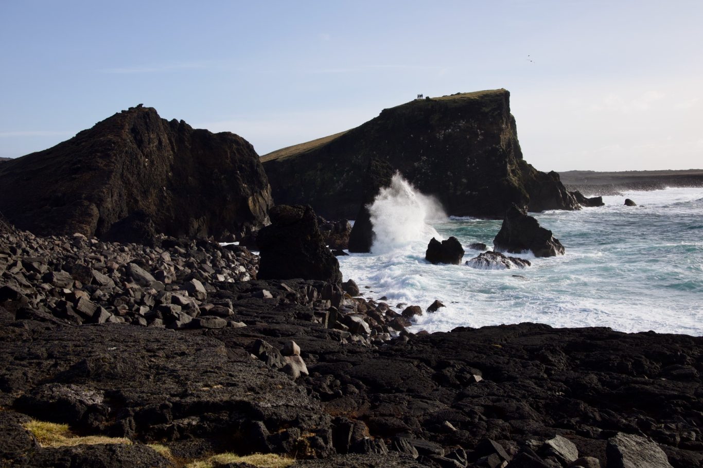 Lavaklippen am Kap Reykjanes