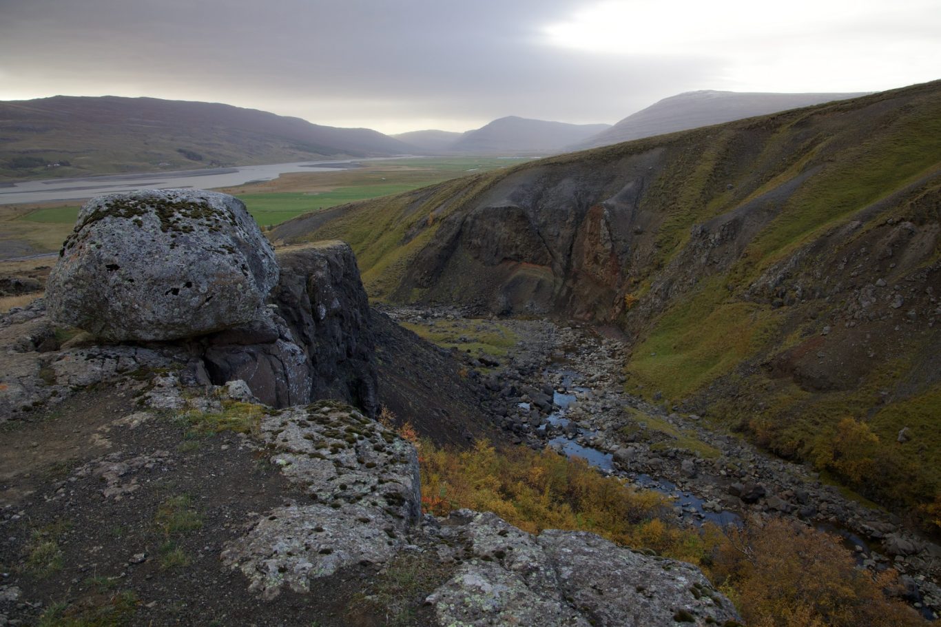 Blick über den Lögurinn - hier soll ein Verwandter von Nessie hausen...