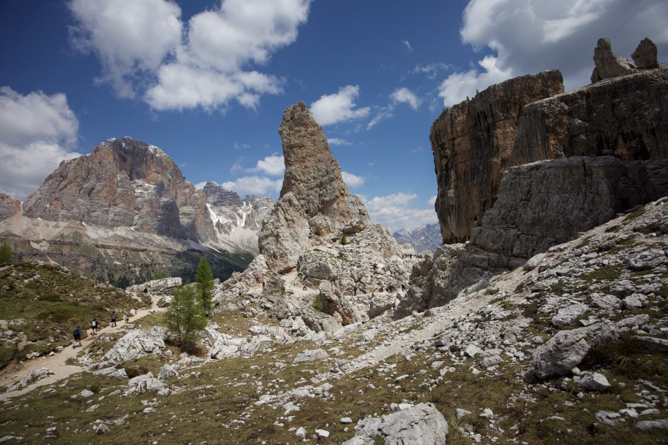 Tofana und Cinque Torri