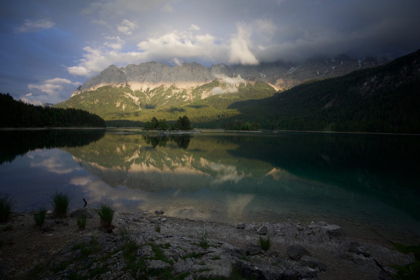Aber der Wetterbericht versprach für Abends ein paar Wolkenlücken...