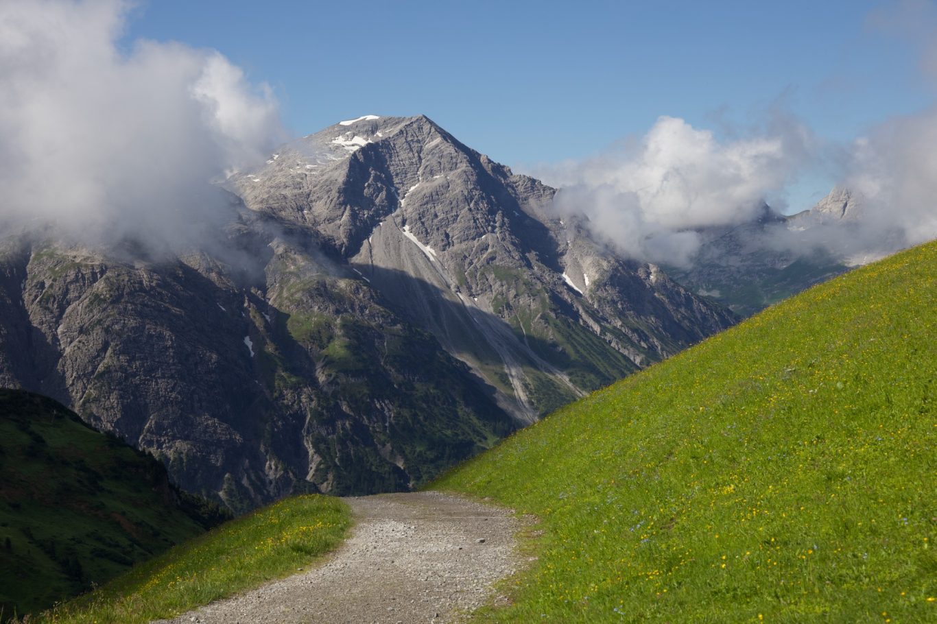 Blick auf den Schafberg