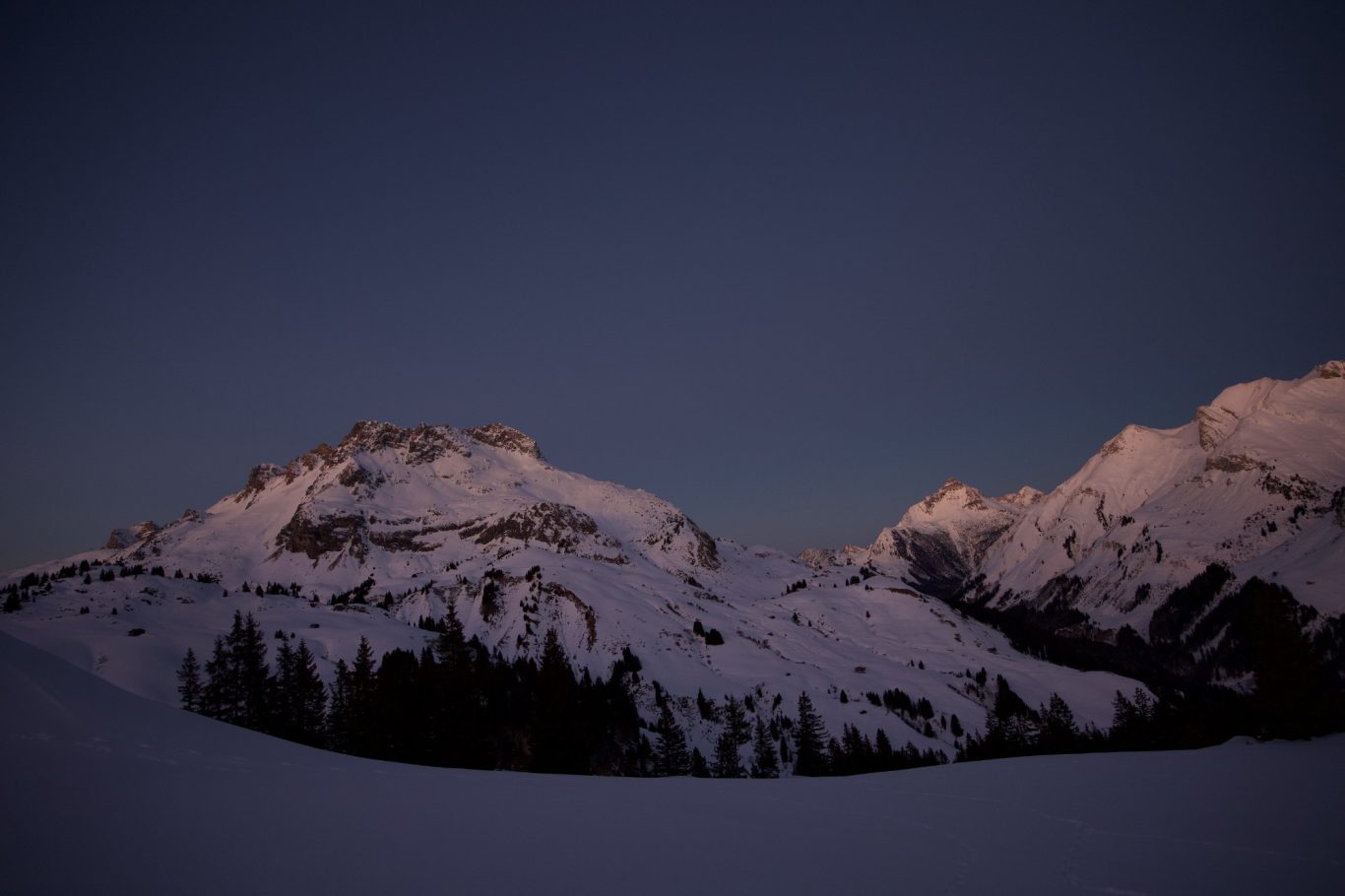 Magisches Abendlicht am Karhorn