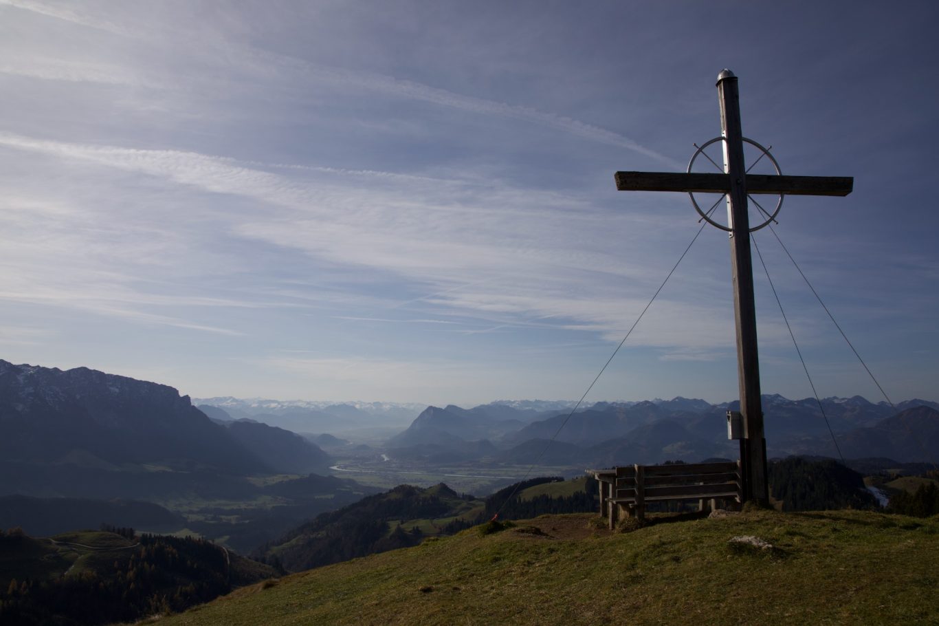 Wandberggipfel mit Inntalblick
