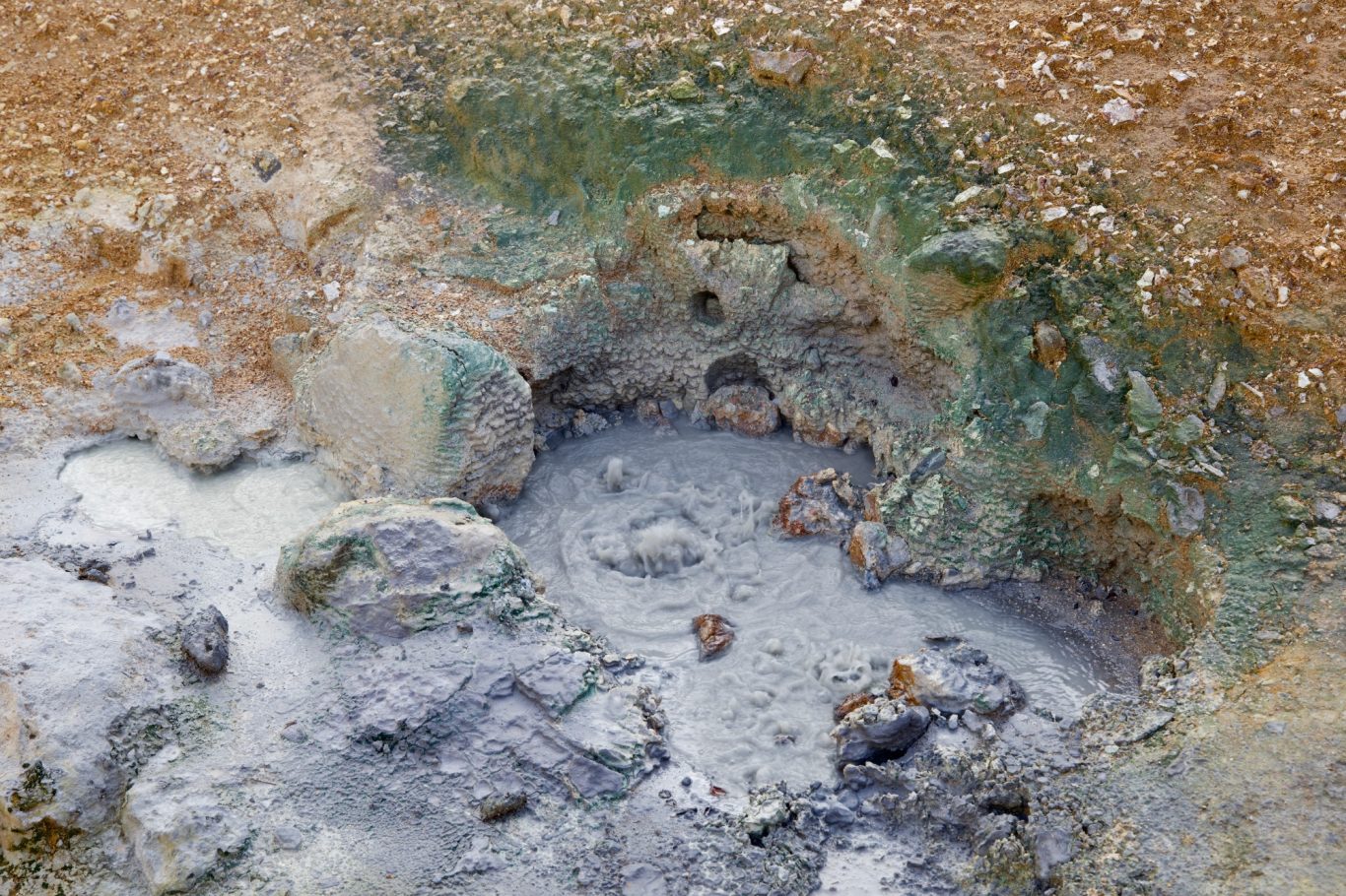 ... und brodelt es gewaltig