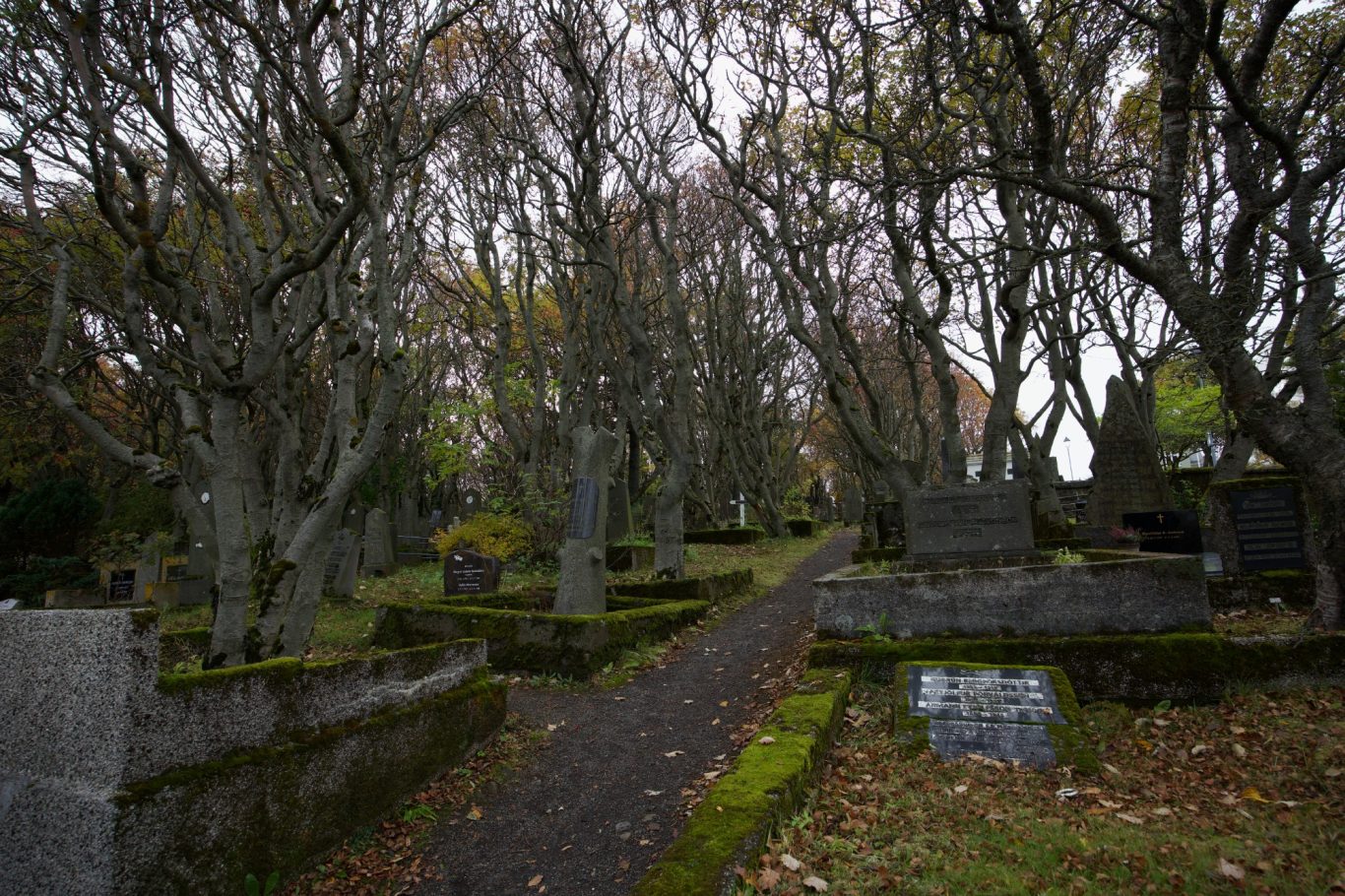 Der alte Friedhof ist ein Ruhepol