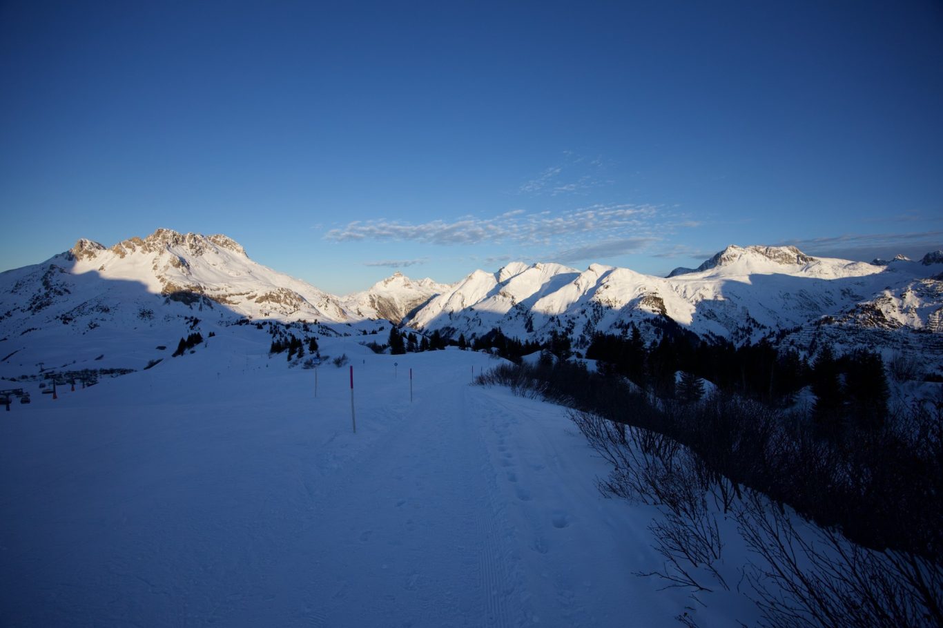 Blick vom Weibermahd nach Norden zum Lechtal