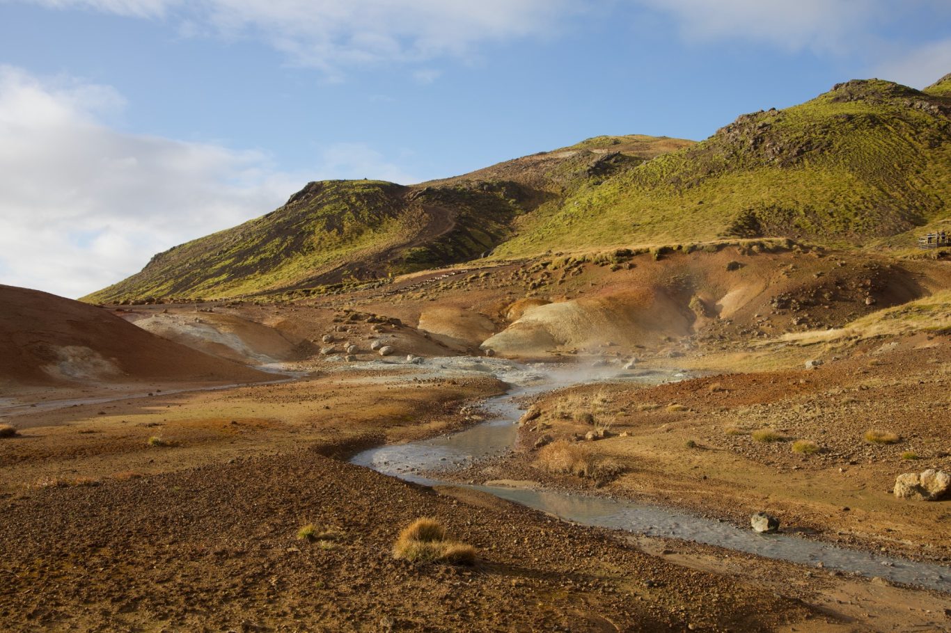 Im Geothermalgebiet Seltún stinkt...