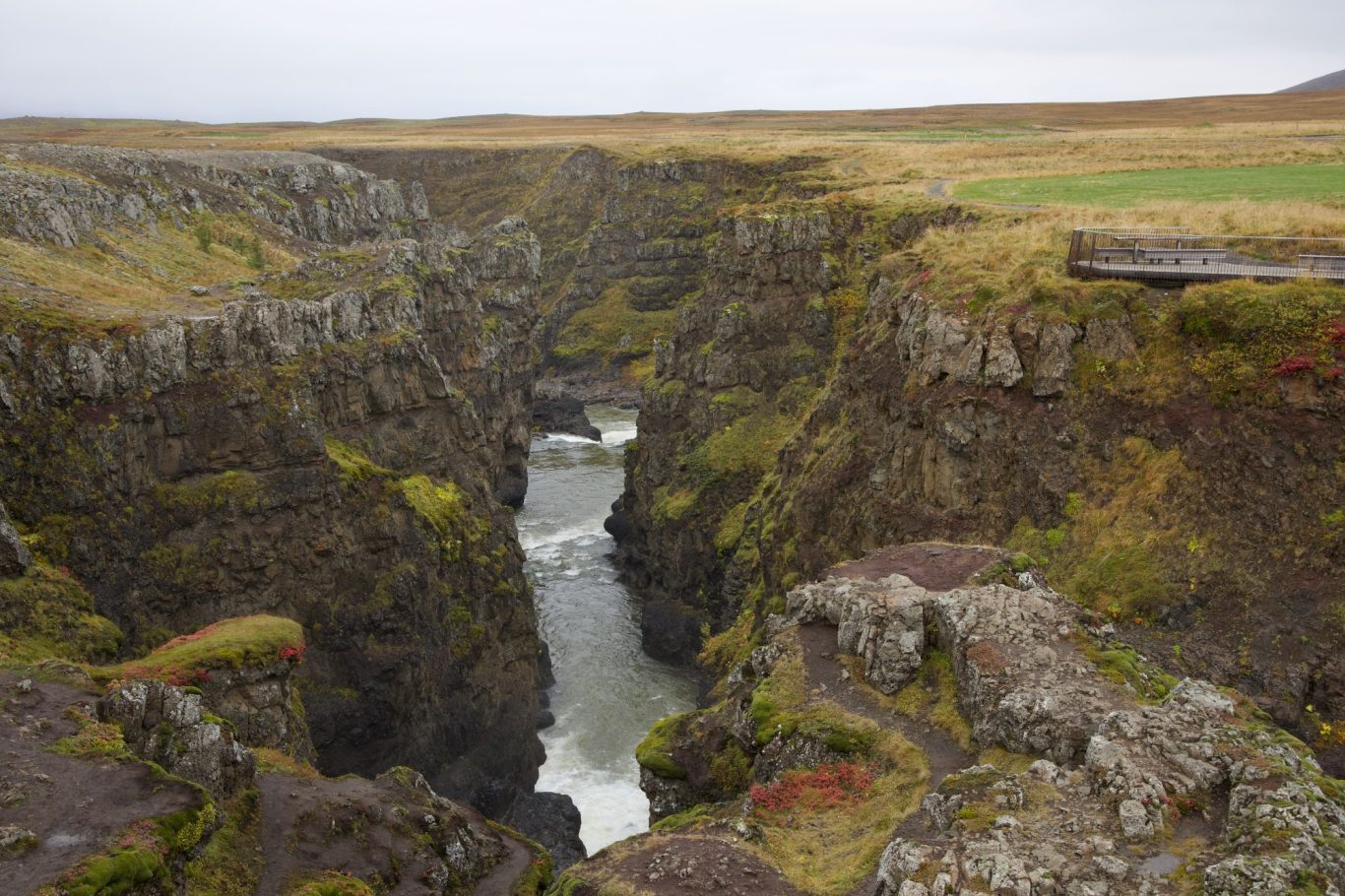 Kolugljúfur-Schlucht...