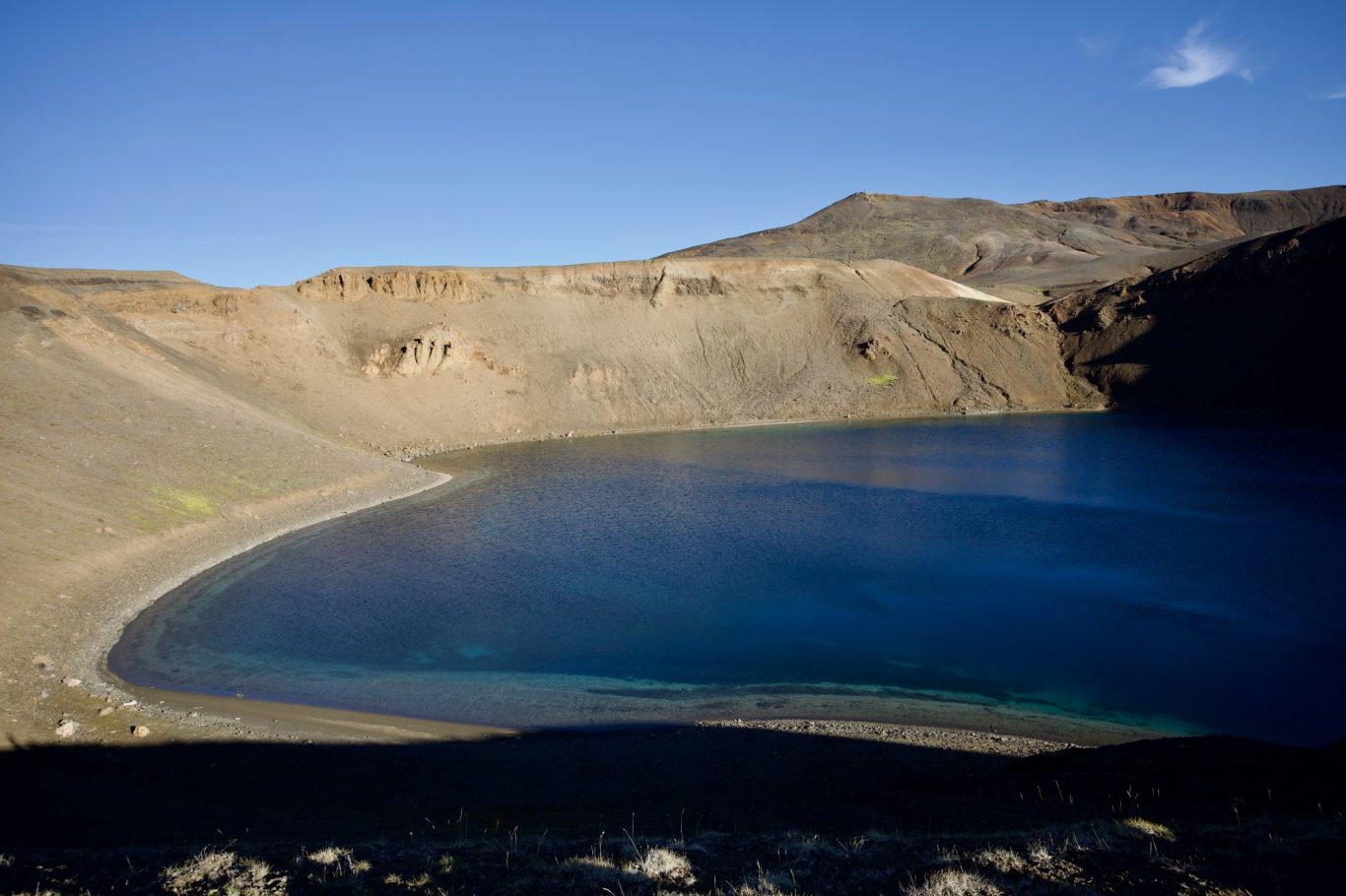Der Kratersee Víti