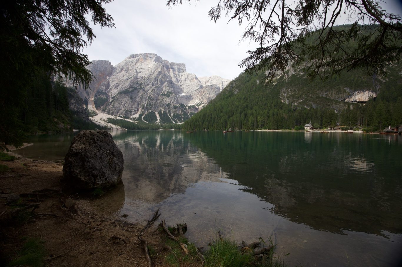 Pragser Wildsee mit Seekofel